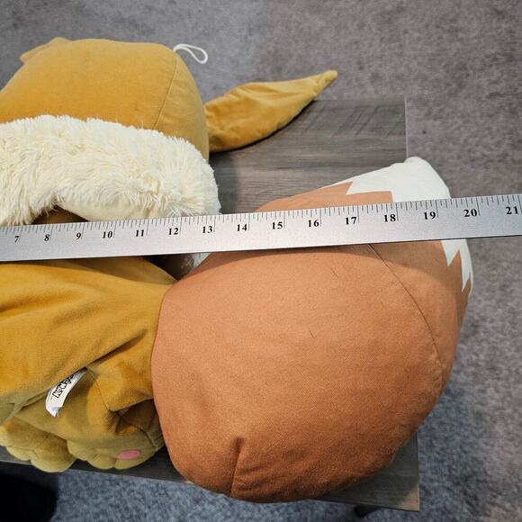 Pokemon Eevee Plush Squishy Toy 20" Toy Factory Large Stuffed Animal Nintendo - Picture 13 of 13